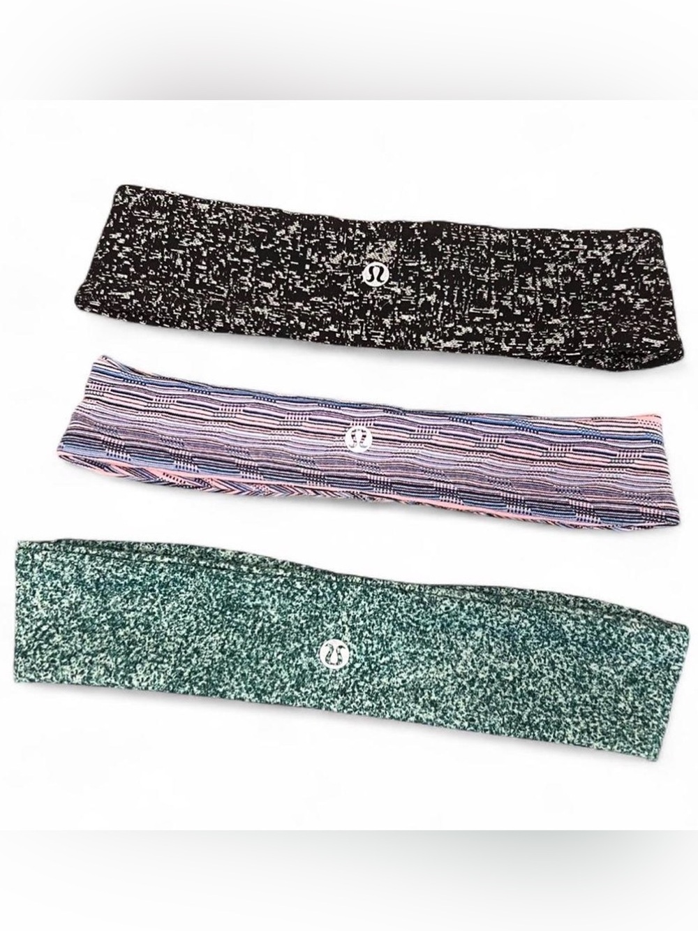 Lululemon set of 3 Athletic Headbands‎ OS